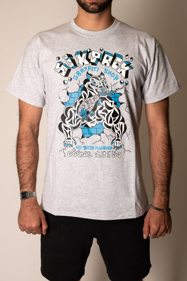 Sixpack / Shirt "Polfish No Rats" / grey