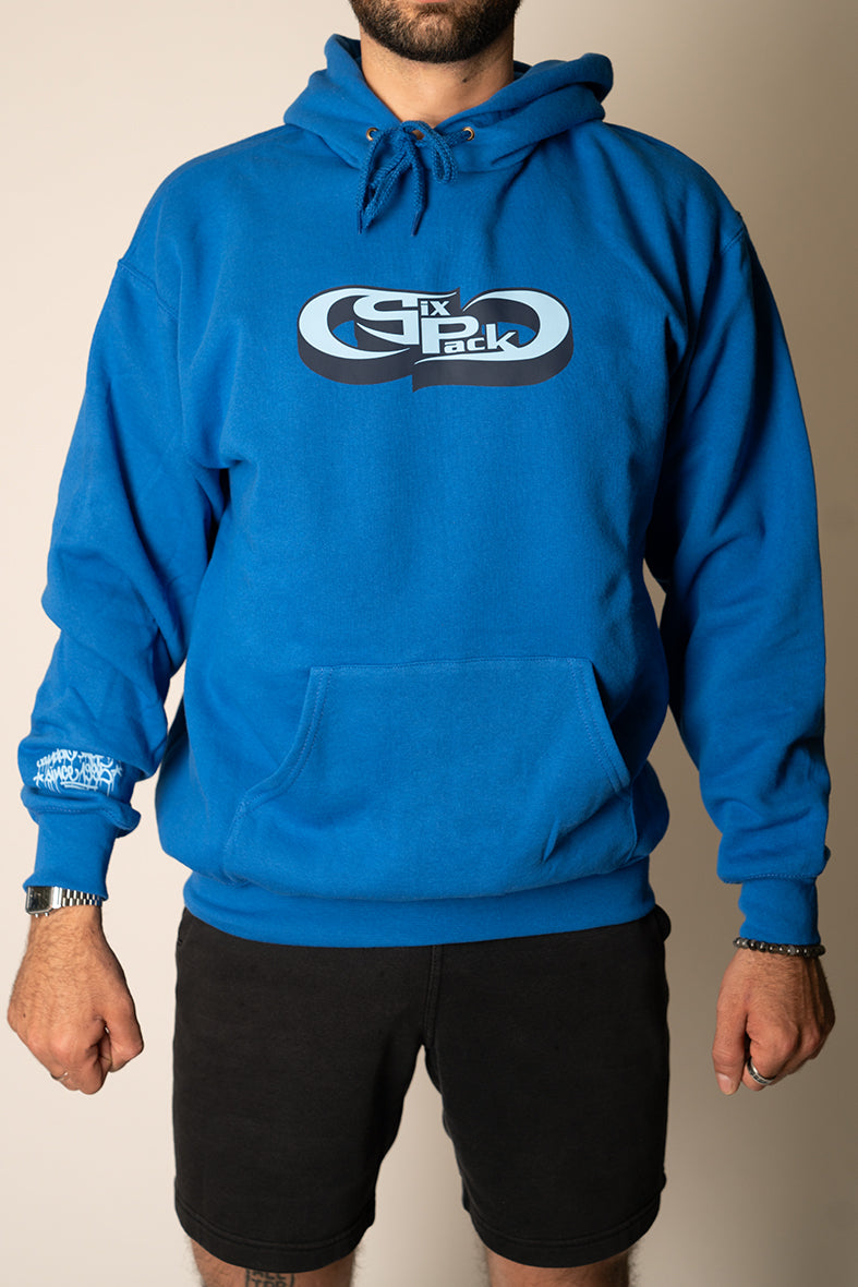 Sixpack / Hoodie "Classic" / navyblue/babyblue