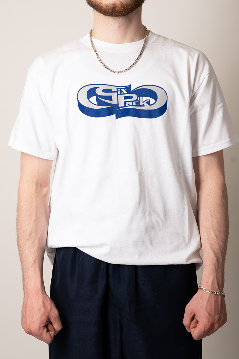Sixpack "Shirt Classic" white/blue-white